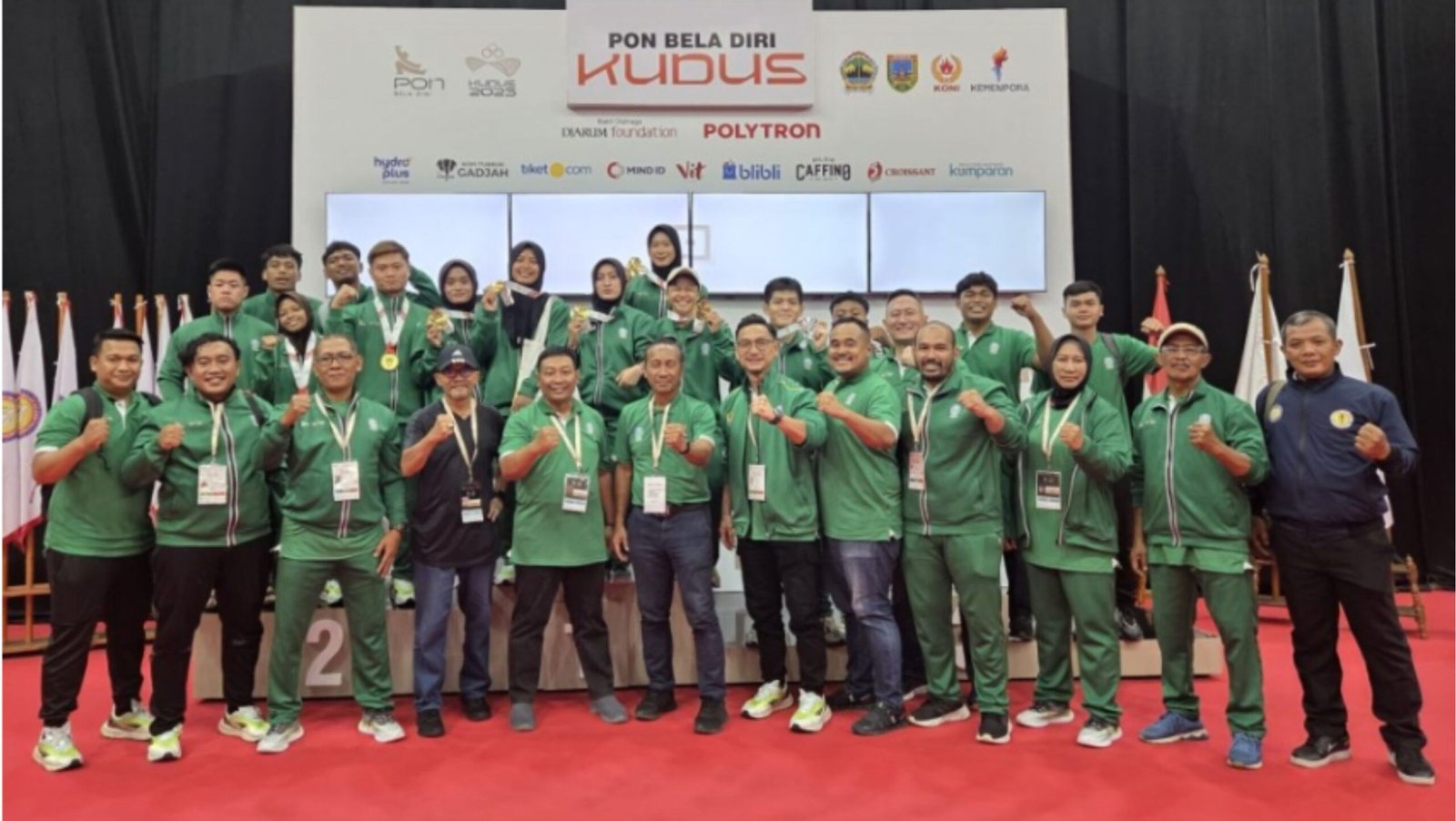 Konsisten Jadi yang Terbaik, Jawa Timur Pertahankan Gelar Juara Umum Cabor Jujitsu di PON Bela Diri 2025 Kudus